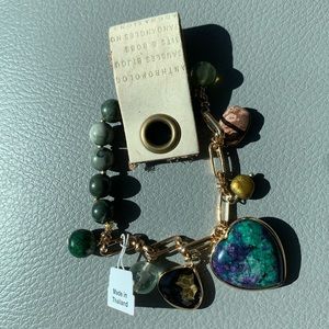 Anthropologie charm bracelet